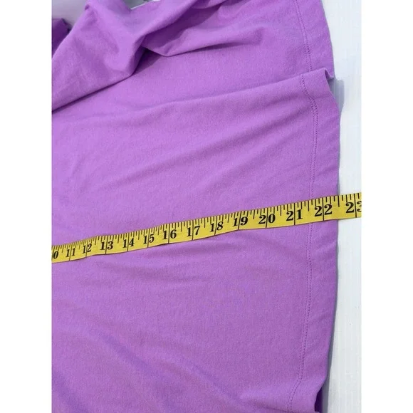 Old Navy Top Womens 3X Ruffle Short Sleeve‎ Lightweight Pink Crew Neck Boho - Picture 5 of 6